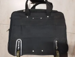 Maletín con ruedas para portátil y libros