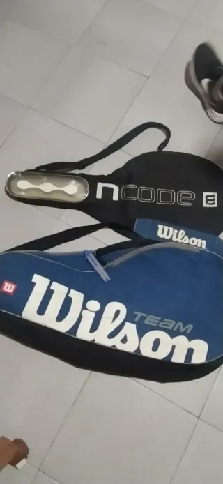 Funda Raqueta Wilson Team Azul