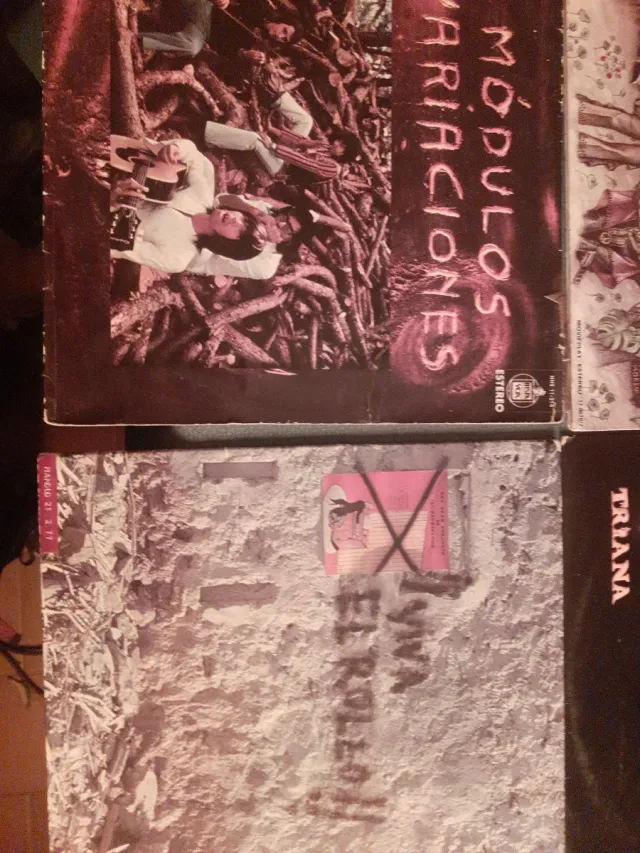 Lote 6 Vinilos LP Rock Español Varias Portadas