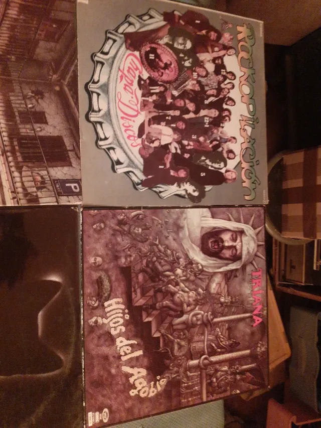 Lote 6 Vinilos LP Rock Español Varias Portadas