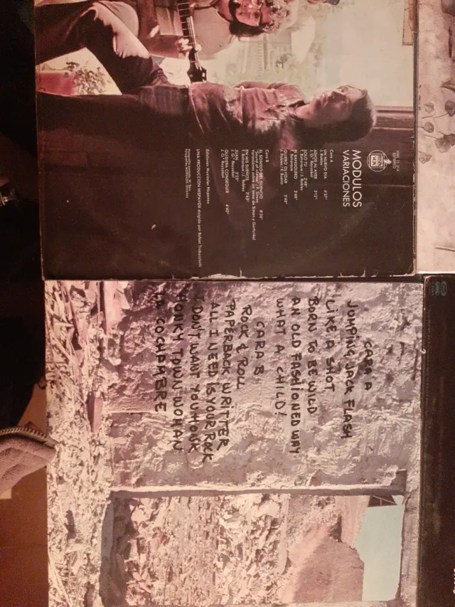 Lote 6 Vinilos LP Rock Español Varias Portadas