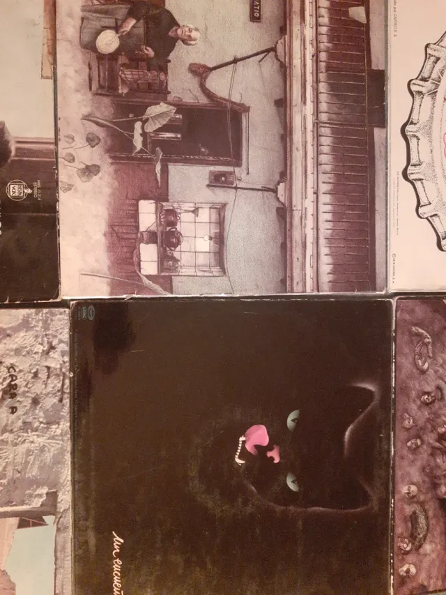 Lote 6 Vinilos LP Rock Español Varias Portadas