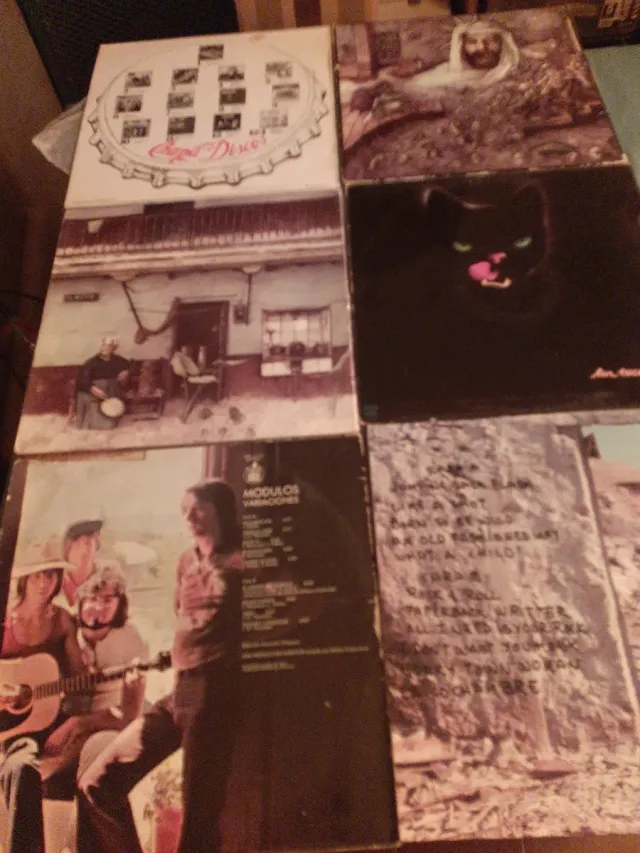 Lote 6 Vinilos LP Rock Español Varias Portadas