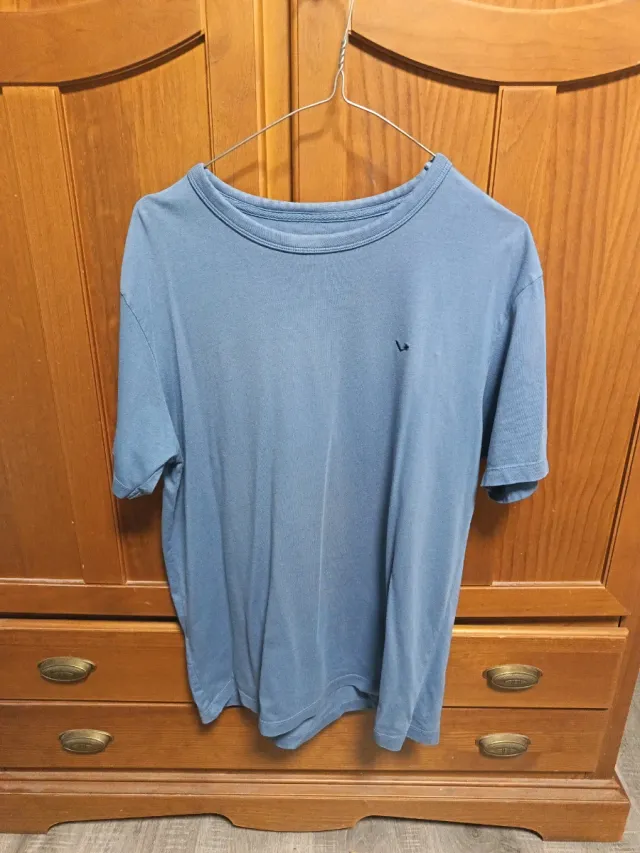 Camiseta Boston Talla S Chico Azul