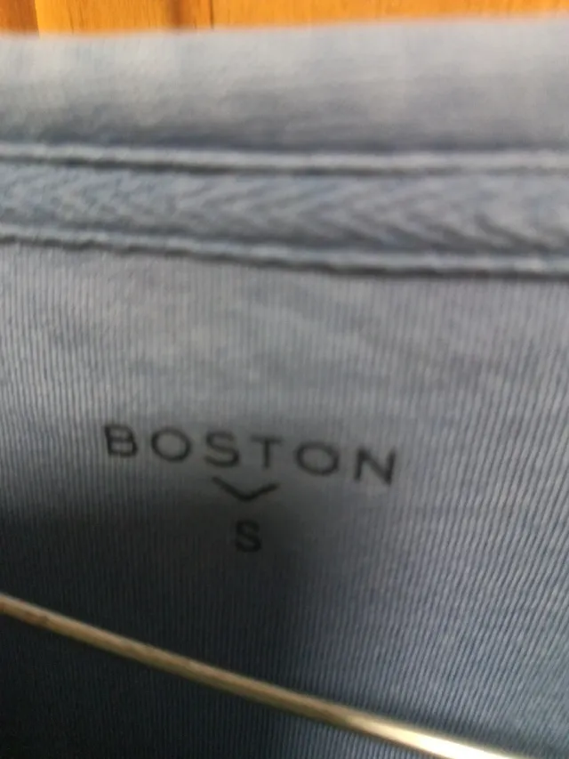 Camiseta Boston Talla S Chico Azul