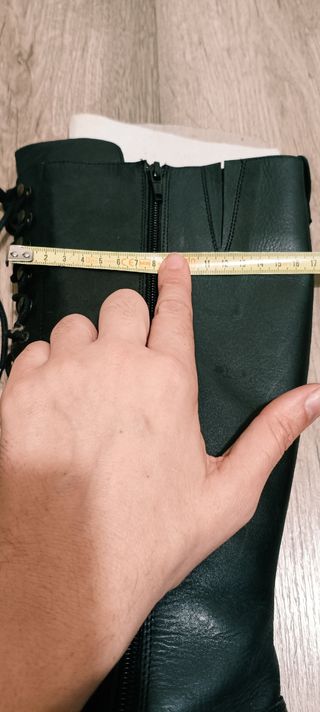 Botas altas de piel talla 40