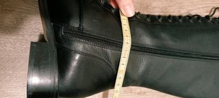 Botas altas de piel talla 40