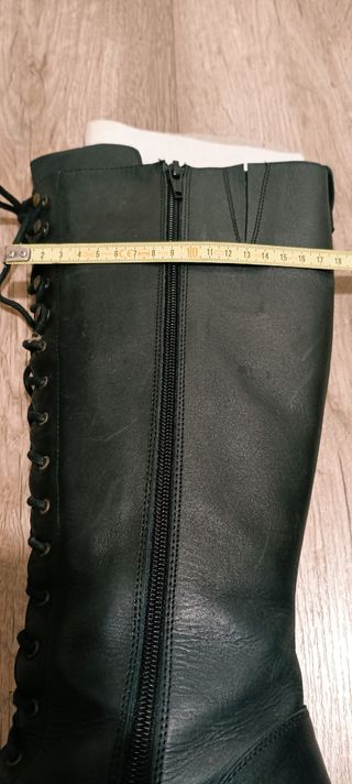 Botas altas de piel talla 40