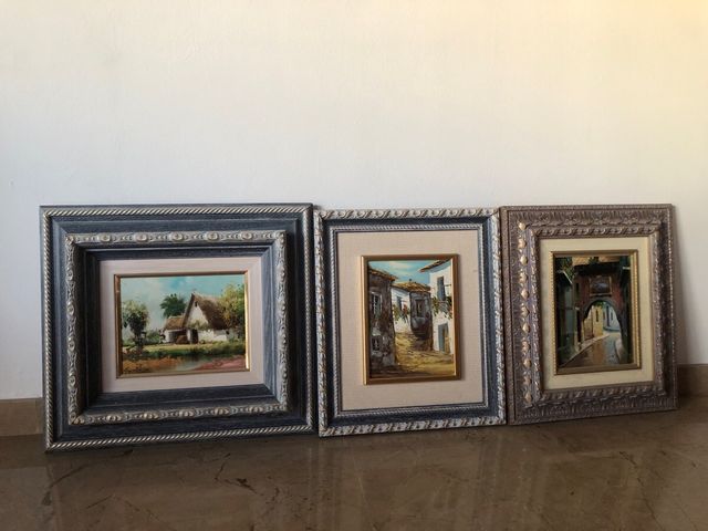 Set de los 4 cuadros decorativos ( oferta )