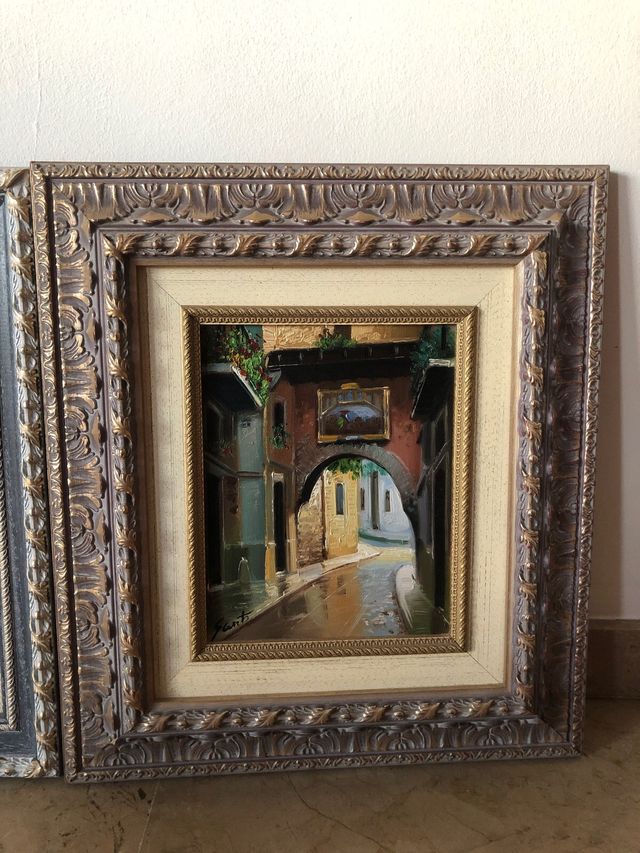 Set de los 4 cuadros decorativos ( oferta )