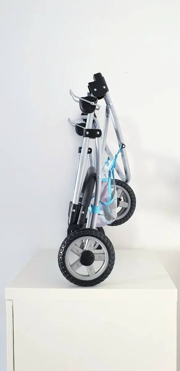 COCHE 2 MUÑECAS PLEGABLE Y DESMONTABLE