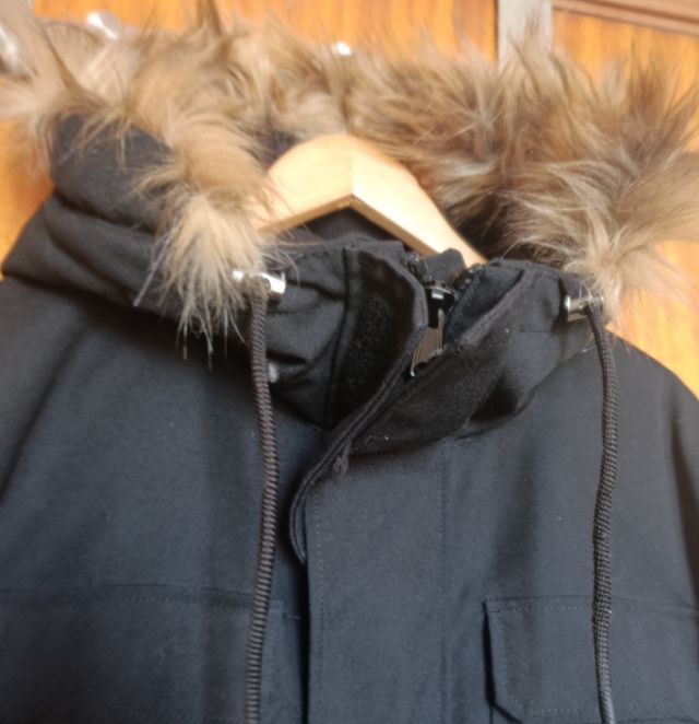 Trenca H&M Negra Talla M