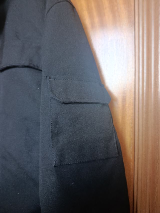 Trenca H&M Negra Talla M