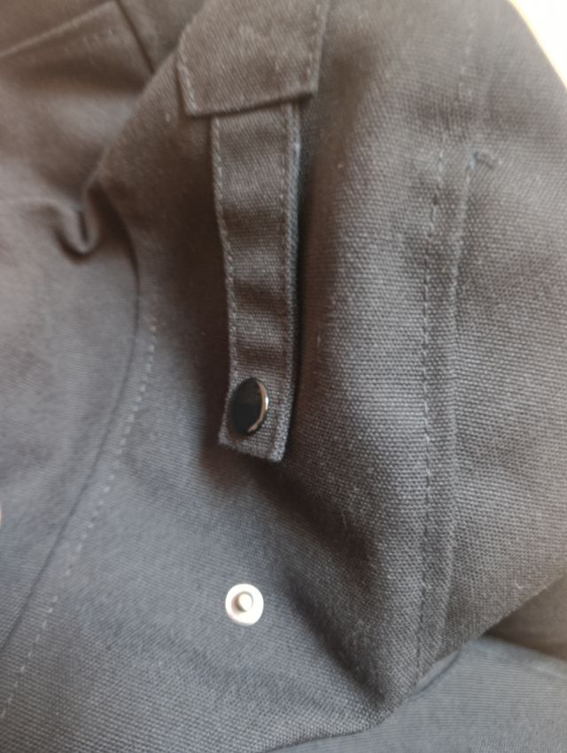 Trenca H&M Negra Talla M