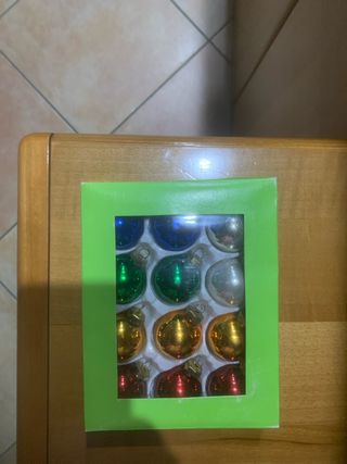 Nuove Decorazioni Albero Natale Multicolore