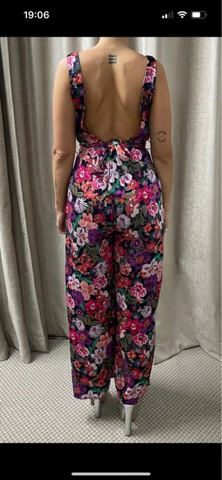 Mono largo estampado floral