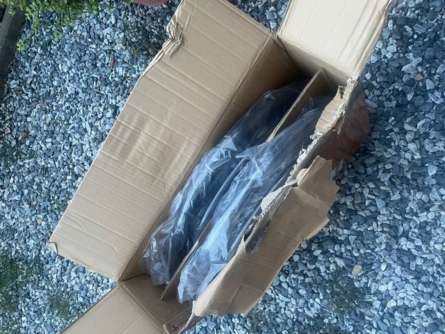 Ruedas para Silla de Ruedas 24' con radios azules 