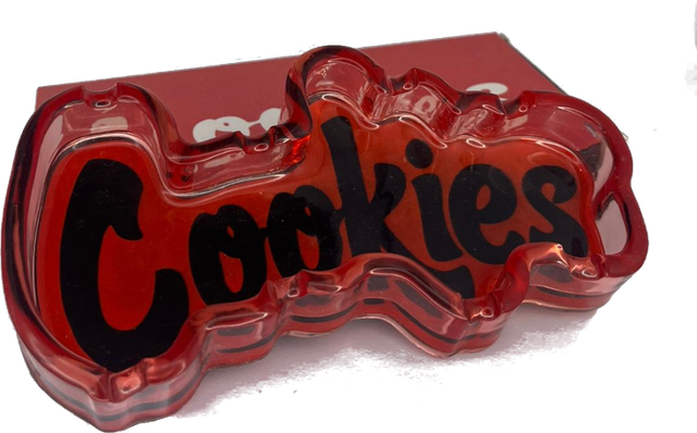 Cenicero Cookies Acrílico Rojo