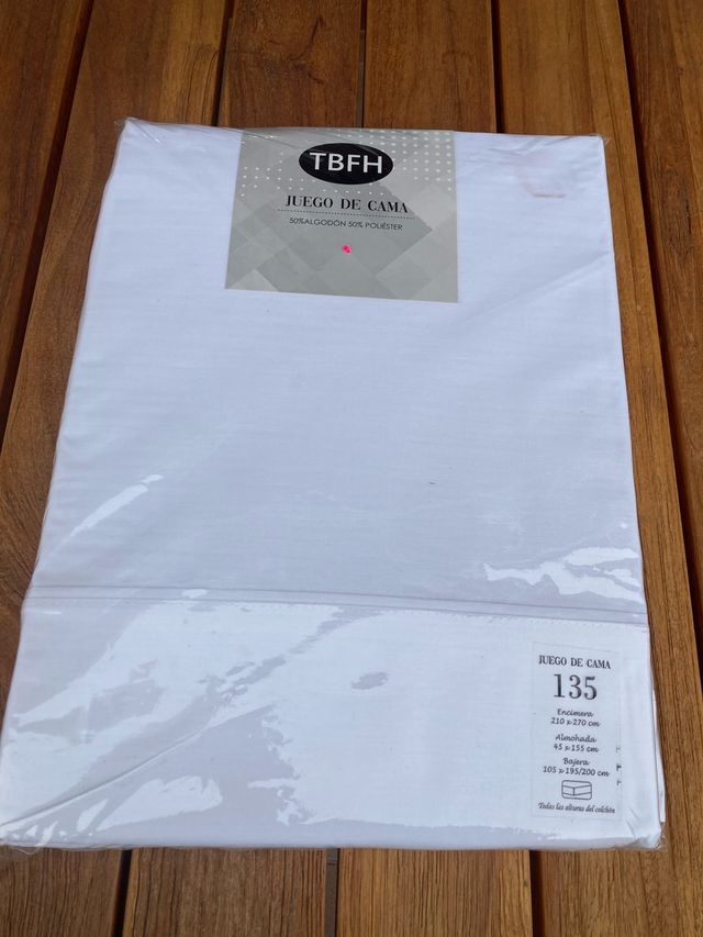 Juego de sábanas 135 cm TBFH