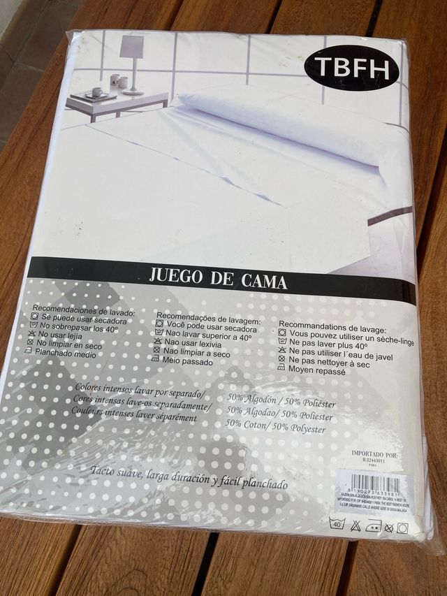 Juego de sábanas 135 cm TBFH