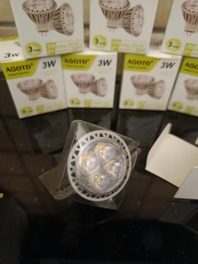 Lampade LED MR11 GU4 3W (36W) - Set 8 pezzi