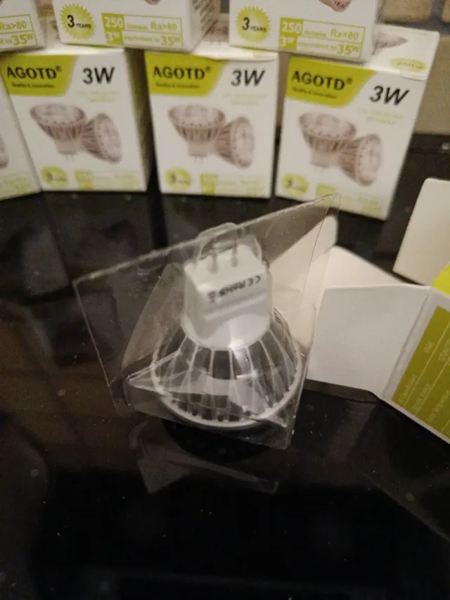 Lampade LED MR11 GU4 3W (36W) - Set 8 pezzi