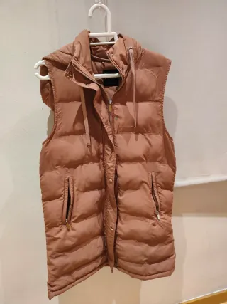 Chaleco Zara Rosa Talla S