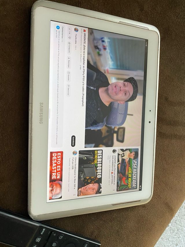 Tablet Samsung Actualizada a Android 11