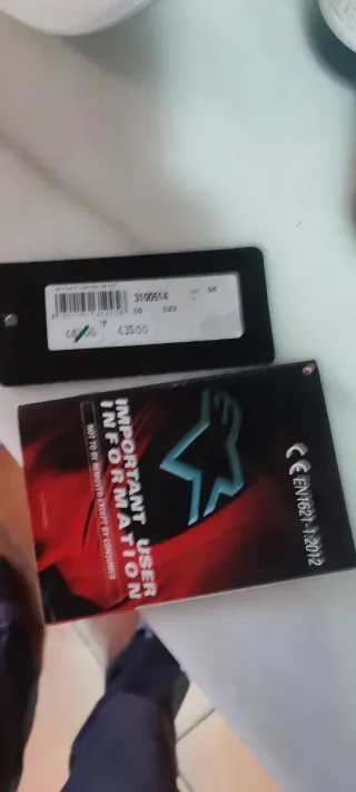 Chaqueta / chupa de cuero moto Alpinestars GP plus