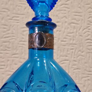 Decanter Bottiglia genio Blu Empoli stile Vintage