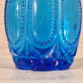 Decanter Bottiglia genio Blu Empoli stile Vintage