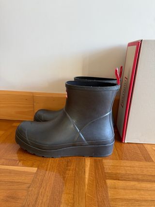 Botas de agua Hunter negras