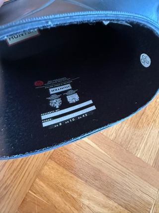 Botas de agua Hunter negras