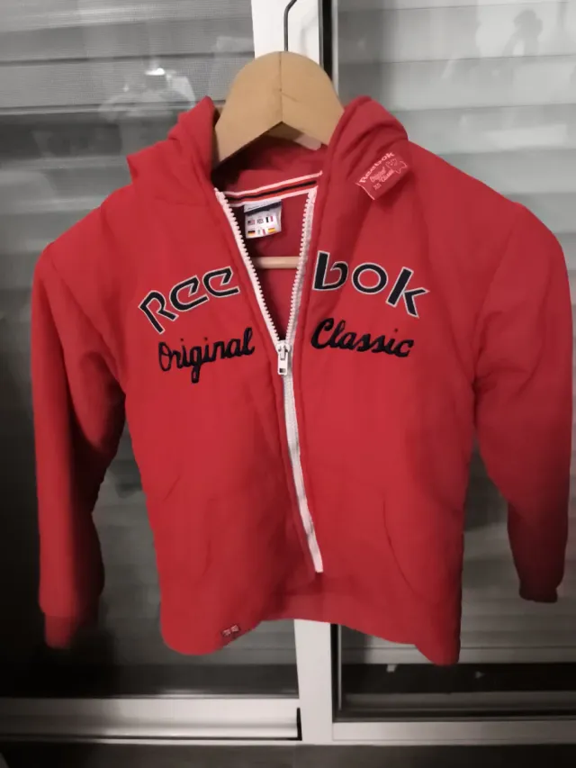 Chaqueta Reebok Unisex Roja