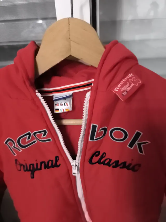 Chaqueta Reebok Unisex Roja