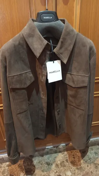 Camisa de ante MARELLA Marrón