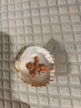 Addobbo Natalizio Bambino in Conchiglia