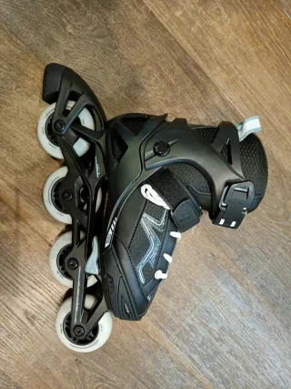 Patines infantiles Oxelo negros talla 32-35