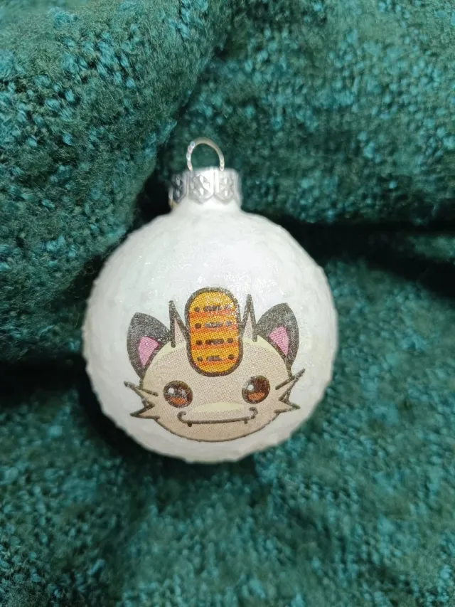 Set 4 Bolas Navidad Pokémon