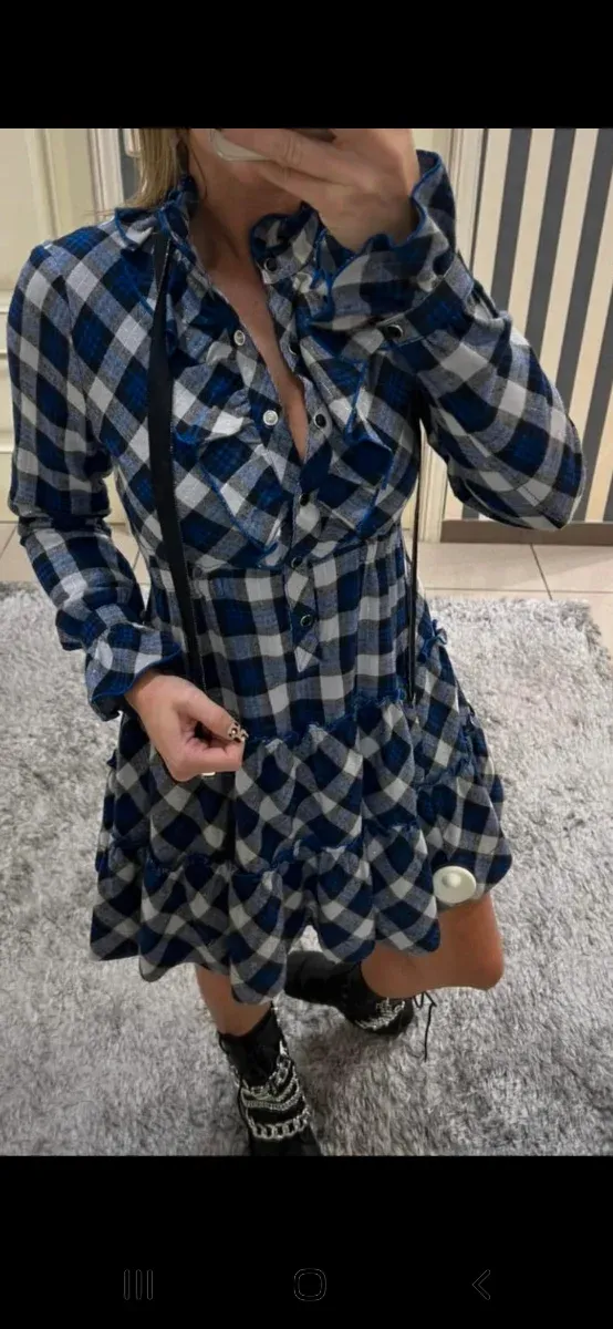 Vestido Highly Preppy cuadros S