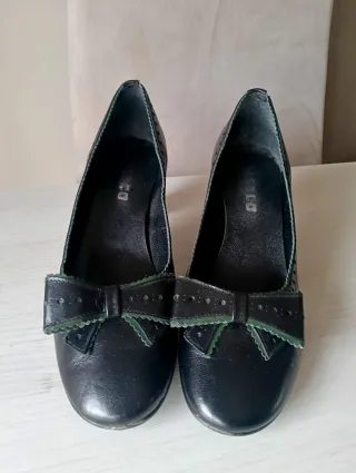 Zapatos de piel negros mujer Talla 40