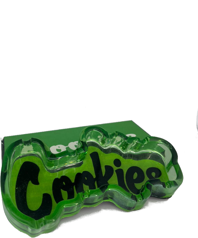 Cenicero Cookies Verde Acrílico Original