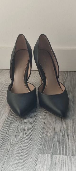 Zapatos Guess Marciano Negros Tacon Mujer