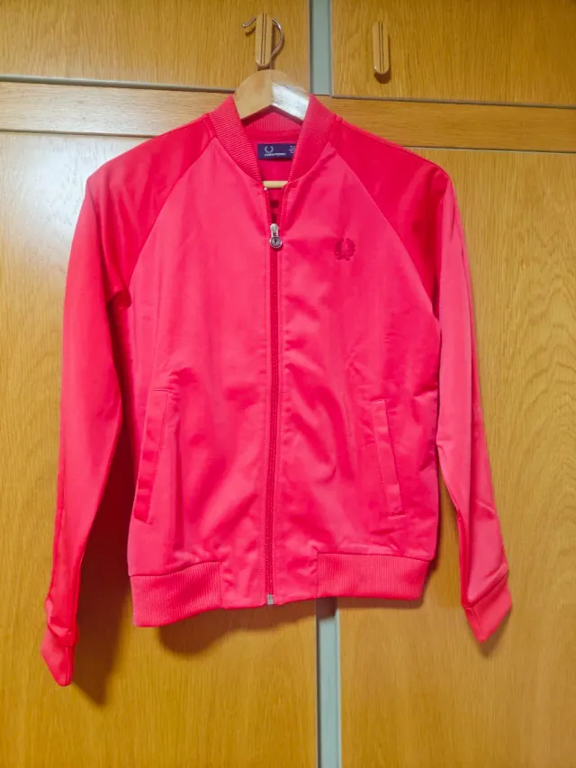 Chaqueta Fred Perry Rosa fucsia Mujer, nueva