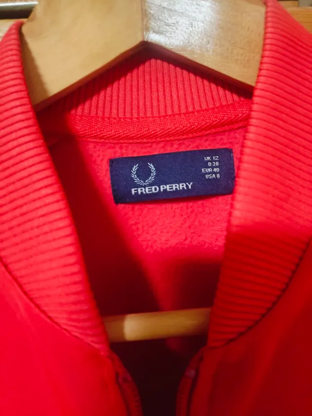 Chaqueta Fred Perry Rosa fucsia Mujer, nueva