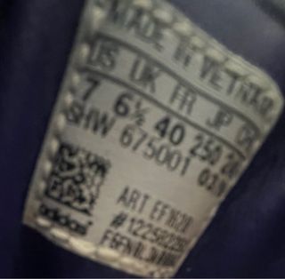 Zapatillas Adidas Blancas y Azules