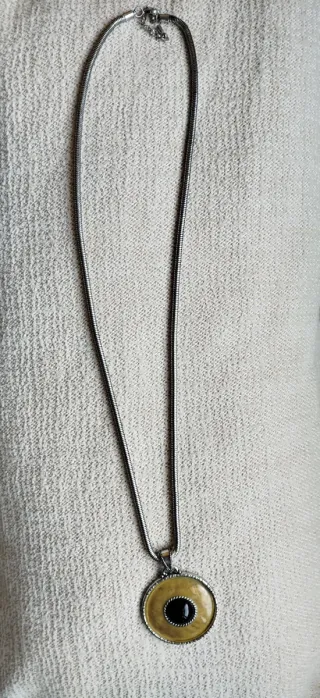 Vestido Bershka cuello alto marrón oscuro Talla M