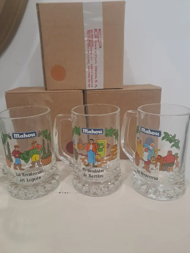 Set di tre brocche Mahou Collezione Il Venditore di Botti
