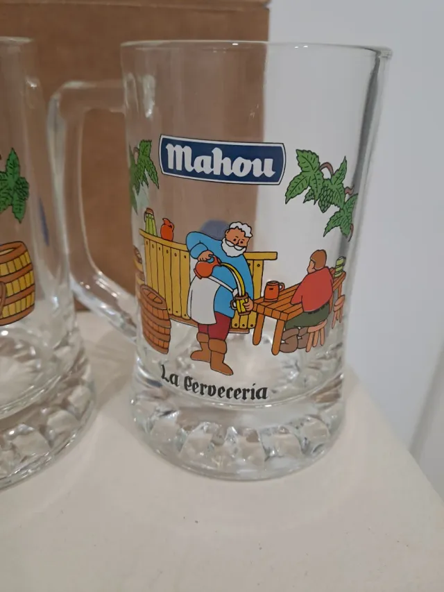 Set di tre brocche Mahou Collezione Il Venditore di Botti