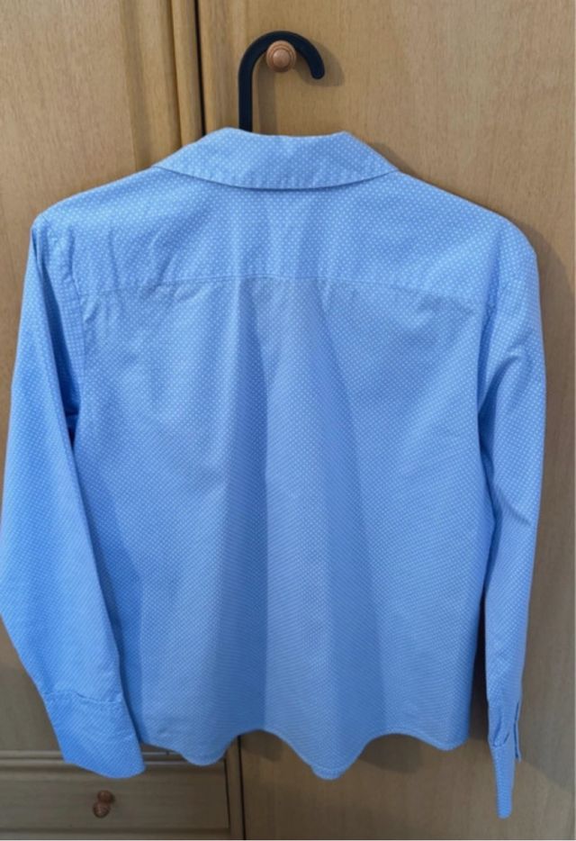 Camisa azul Mango Talla S